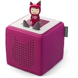 Enceinte Bluetooth Tonies Toniebox Starterset Beere mit Kreativ-Tonie - Mauve