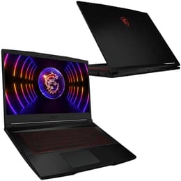 MSI Thin GF63 12VE 15" Core i5 2 GHz - SSD 512 GB - 16 Go - NVIDIA GeForce RTX 4050 AZERTY - Français