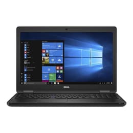 Dell Precision 3520 15" Core i7 2.9 GHz - SSD 256 Go - 8 Go QWERTY - Anglais