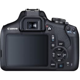 Reflex - Canon EOS 2000D - Noir + Objectif Canon EF-S 18-55mm f/3.5-5.6 IS II