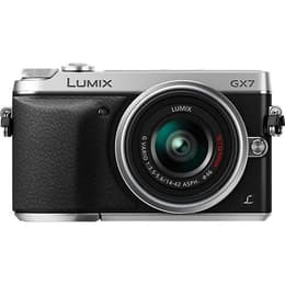 Lumix DMC-GX7 - Noir + Panasonic Panasonic Lumix G Vario 14-42mm f/3.5-5.6 ASPH f/3.5-5.6