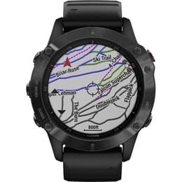 Montre Cardio GPS Garmin Fenix 6 Sapphire - Noir