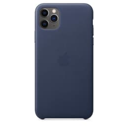 Coque Apple iPhone 11 Pro Max - Cuir Bleu