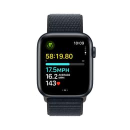 Apple Watch Series SE 2 (2022) GPS 44 mm - Aluminium Minuit - Boucle sport Midnight
