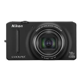 Compact Coolpix S9200 - Noir + Nikon Nikkor Wide Optical Zoom ED VR 25-450 mm f/3.5-5.9 f/3.5-5.9