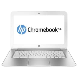 HP Chromebook 14 G1 Celeron 1.4 GHz 16Go SSD - 4Go QWERTY - Anglais