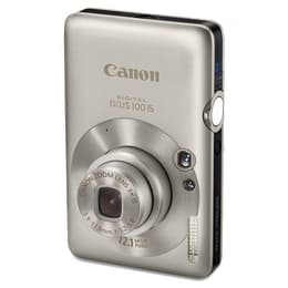 Compact Digital IXUS 100 IS - Gris + Canon Zoom Lens 3X 33-100mm f/3.2-5.8 f/3.2-5.8