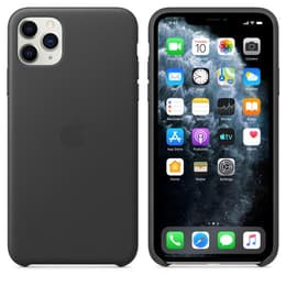 Coque en cuir Apple iPhone 11 Pro Max - Cuir Noir