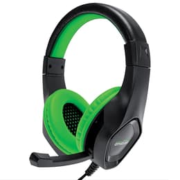 Casque gaming filaire avec micro Amstrad AMS H888 - Noir/Vert