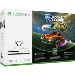 Xbox One S 1000Go - Blanc + Rocket League