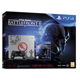 PlayStation 4 Slim 1000Go - Gris - Edition limitée Star Wars: Battlefront II + Star Wars Battlefront II