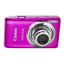 Compact IXUS 115 HS - Rose + Canon Canon Zoom Lens 4x IS 5-20 mm f/2.8-5.9 f/2.8-5.9