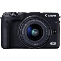 Hybride EOS M3 - Noir + Canon Canon EF-M 15-45 mm f/3.5-5.6 IS STM f/3.5-5.6