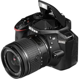 Reflex D3300 - Noir + Nikon AF-P DX Nikkor 18-55mm f/3.5-5.6G VR f/3.5-5.6G