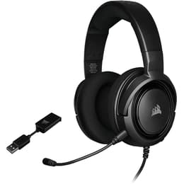 Casque gaming filaire avec micro Corsair HS45 SURROUND - Noir