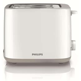 Grille pain Philips Daily Collection HD2595/00 2 fentes - Blanc/Gris