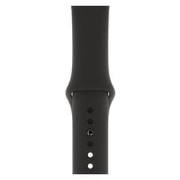 Apple Watch Series 6 (2020) GPS 44 mm - Aluminium Bleu - Bracelet sport Noir