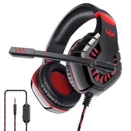 Casque gaming filaire avec micro Ovleng OV-P40 - Noir/Rouge