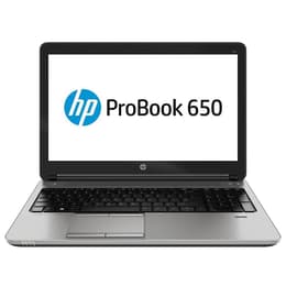HP ProBook 650 G1 15" Core i3 2.4 GHz - SSD 256 Go RAM 8 Go AZERTY - Français