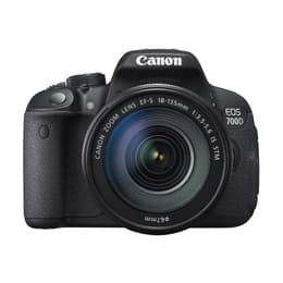 Reflex EOS 700D - Noir + Canon Canon Zoom Lens EF-S 18-135mm f/3.5 - 5.6 IS STM f/3.5-5.6 IS STM