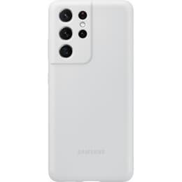 Coque Galaxy S21 Ultra 5G - Silicone - Gris