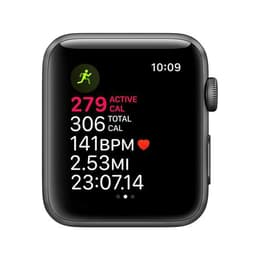 Apple Watch (Series 3) 2017 GPS 42 mm - Aluminium Gris sidéral - Sport Rose