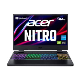 Acer Nitro 5 AN515-58-56BL 15" Core i5 2.3 GHz - SSD 512 Go - 16 Go - NVIDIA GeForce RTX 3060 QWERTY - Néerlandais