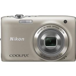 Compact Coolpix S3100 - Gris + Nikon Nikkor 5x Wide Optical Zoom 26-130 mm f/3.2-6.5 f/3.2-6.5