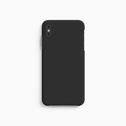 Coque iPhone XS Max - Matière naturelle - Noir
