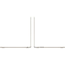 MacBook Air 15" (2024) - Apple M3 avec CPU 8 cœurs et GPU 10 cœurs - 16Go RAM - SSD 256Go - Écran standard - QWERTY - Anglais