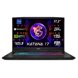 MSI Katana 17 B13VFK-1255BE 17" Core i7 3.6 GHz - SSD 512 Go - 16 Go - NVIDIA GeForce RTX 4060 AZERTY - Français