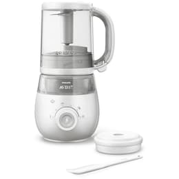 Robot ménager multifonctions PHILIPS Avent SCF875 Blanc/Gris