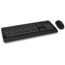 Clavier Microsoft AZERTY Français Sans-fil Wireless 3050 Desktop