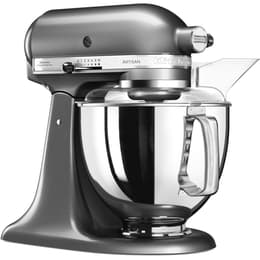 Robot patissier Kitchenaid Artisan 5KSM175PSEMS 4,8L Gris