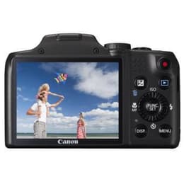 Compact PowerShot SX170 IS - Noir + Canon Canon 5-80mm f/3.5-5.9 f/3.5-5.9