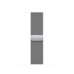 Apple Watch Series 7 (2021) GPS + Cellular 45 mm - Acier inoxydable Graphite - Bracelet milanais Noir