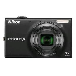 Compact Coolpix S6150 - Noir + Nikon Nikon Nikkor 7x Wide Optical Zoom ED VR 5-35 mm f/3.7-5.6 f/3.7-5.6
