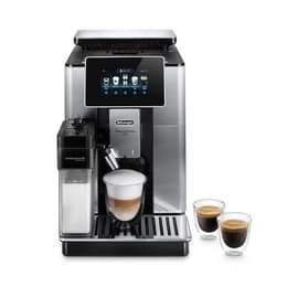 Expresso avec broyeur Sans capsules Delonghi PrimaDonna Soul ECAM610.74.MB 2,2000L - Gris/Noir