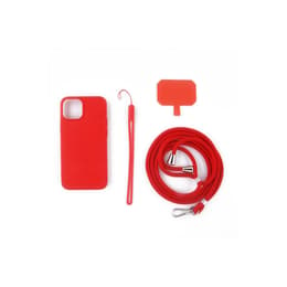 Coque Galaxy A25 - Silicone - Rouge