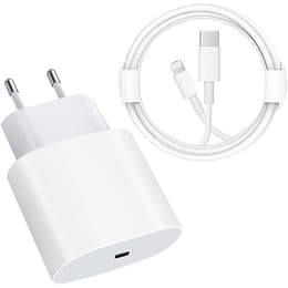 Câble et Prise Murale (USB-C + Lightning) 20W - Apple