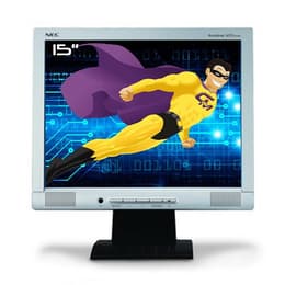 Écran 15" LCD Ecran PC Pro 15", NEC AccuSync ASLCD52VM-BK LCD TFT VGA 1024x768 75Hz Inclinable