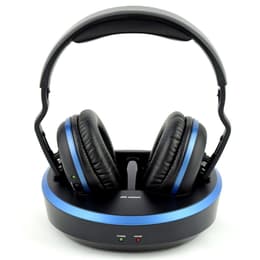 Casque réducteur de bruit sans fil Meliconi HP Comfort - Noir/Bleu