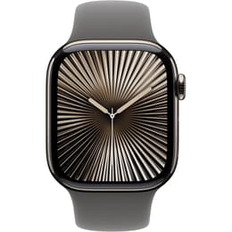 Apple Watch Series 10 (2024) GPS + Cellular 46 mm - Titane Naturel