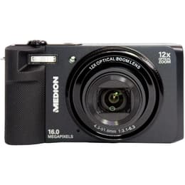 Compact Life P44034 - Noir + Medion Medion 12x Optical Zoom Lens 4.3-51.6 mm f/3.1-6.3 f/3.1-6.3