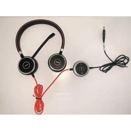Casque réducteur de bruit filaire avec micro Jabra Evolve 40 MS Stereo - Noir
