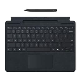 Clavier Microsoft QWERTY Sans-fil rétroéclairé Surface Pro X / 8 / 9 Signature Keyboard, with Copilot Button + Slim Pen