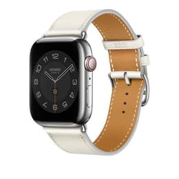 Apple Watch (2021) GPS + Cellular 45 mm - Acier inoxydable Argent