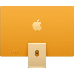 iMac 24" (2021) Apple M1 avec CPU 8 cœurs GPU 8 cœurs - 256 Go SSD - 8 GB AZERTY - Français Verre standard