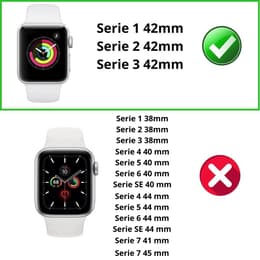 Coque Apple Watch Series 2 - 42 mm - Plastique - Transparent