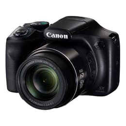 Bridge PowerShot SX520 HS - Noir + Canon Zoom Lens 50x IS 24–1200mm f/3.4–6.5 f/3.4–6.5